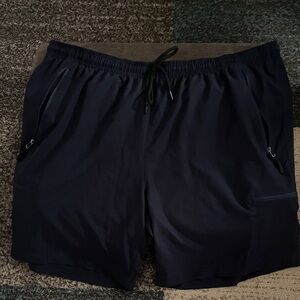 Women's Performance Athletic Shorts - Midnight Black